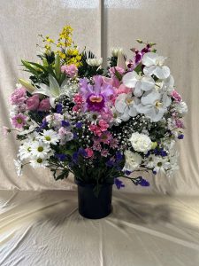 供花（洋+菊）22,000円（税込）